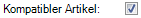 Kompatible Artikel: