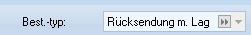 Bestellvorgang vom Typ Rücksendung