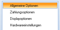 Allgemeine Optionen