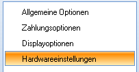 Hardwareeinstellungen